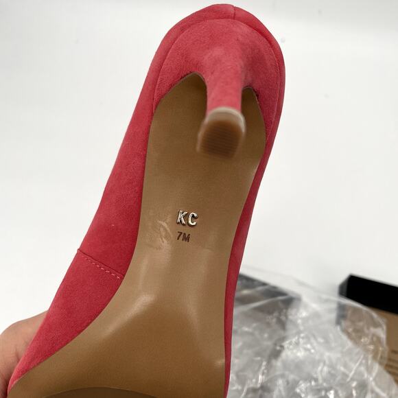 KENNETH COLE New In Box Riley 85 Pump in Coral // 7 - Picture 14 of 14